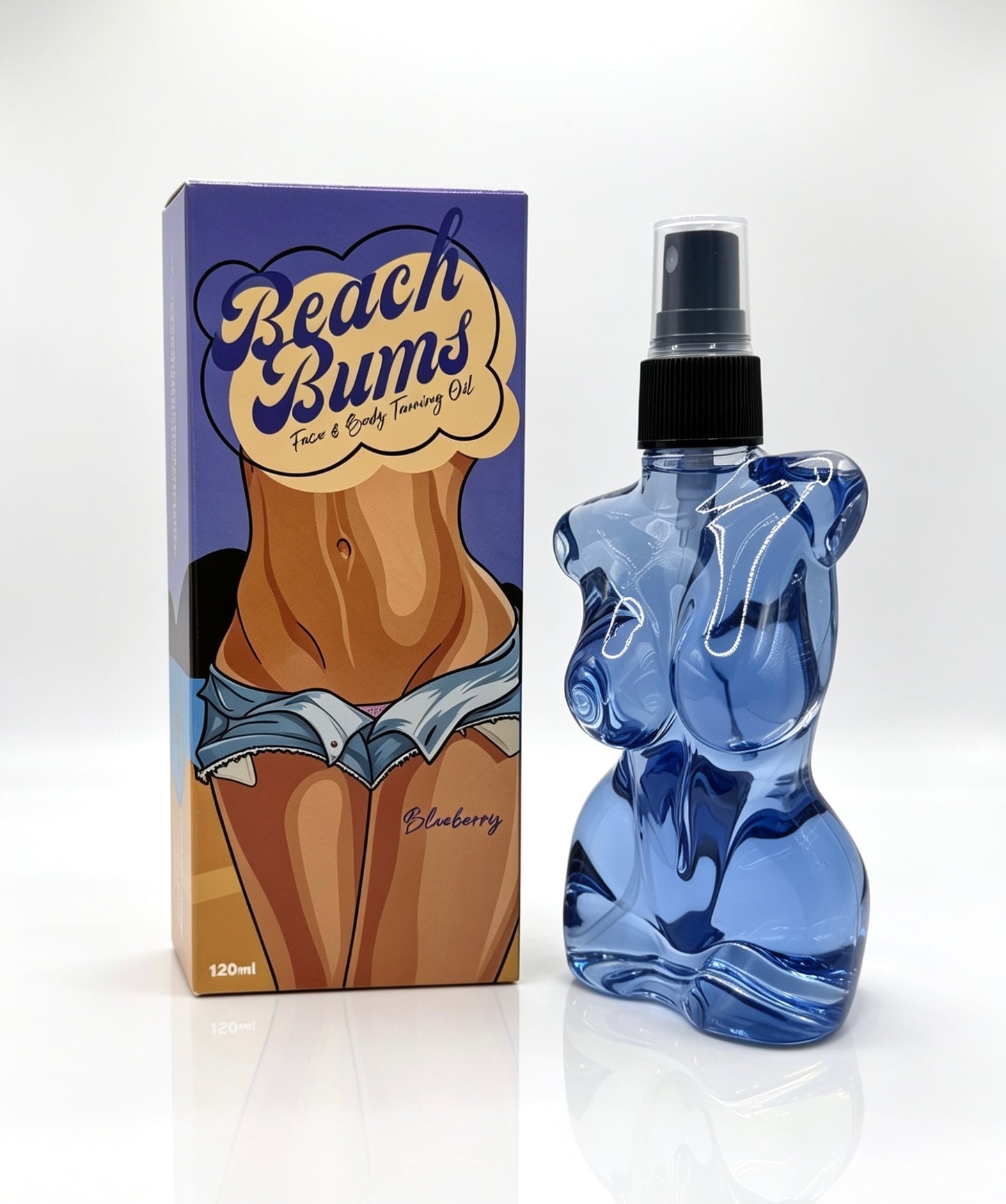Beach Bums Face & Body Tanning Oil