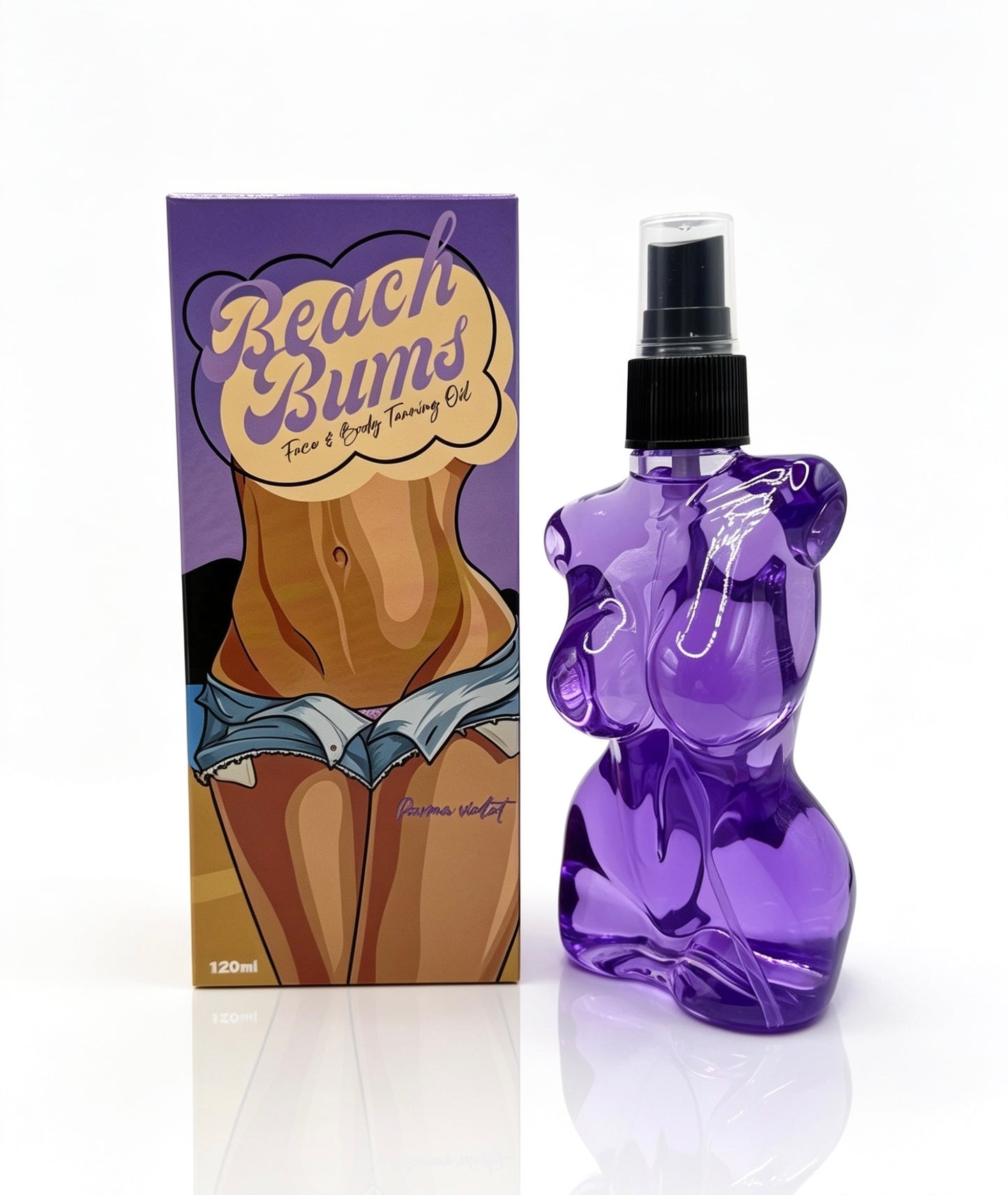 Beach Bums Face & Body Tanning Oil